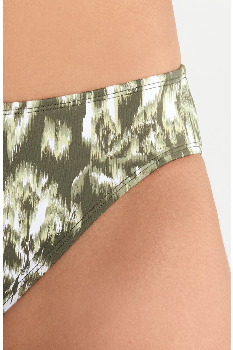 Print Hipster Bikini Bottoms, Alternate, color, GREEN MULTI
