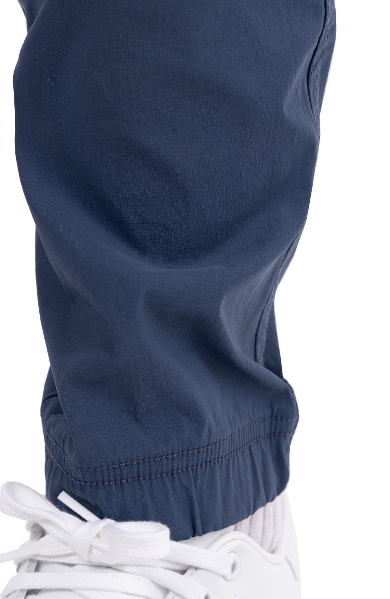 Spring + Mercer Slim Leg Cargo Pants, Alternate, color, Navy