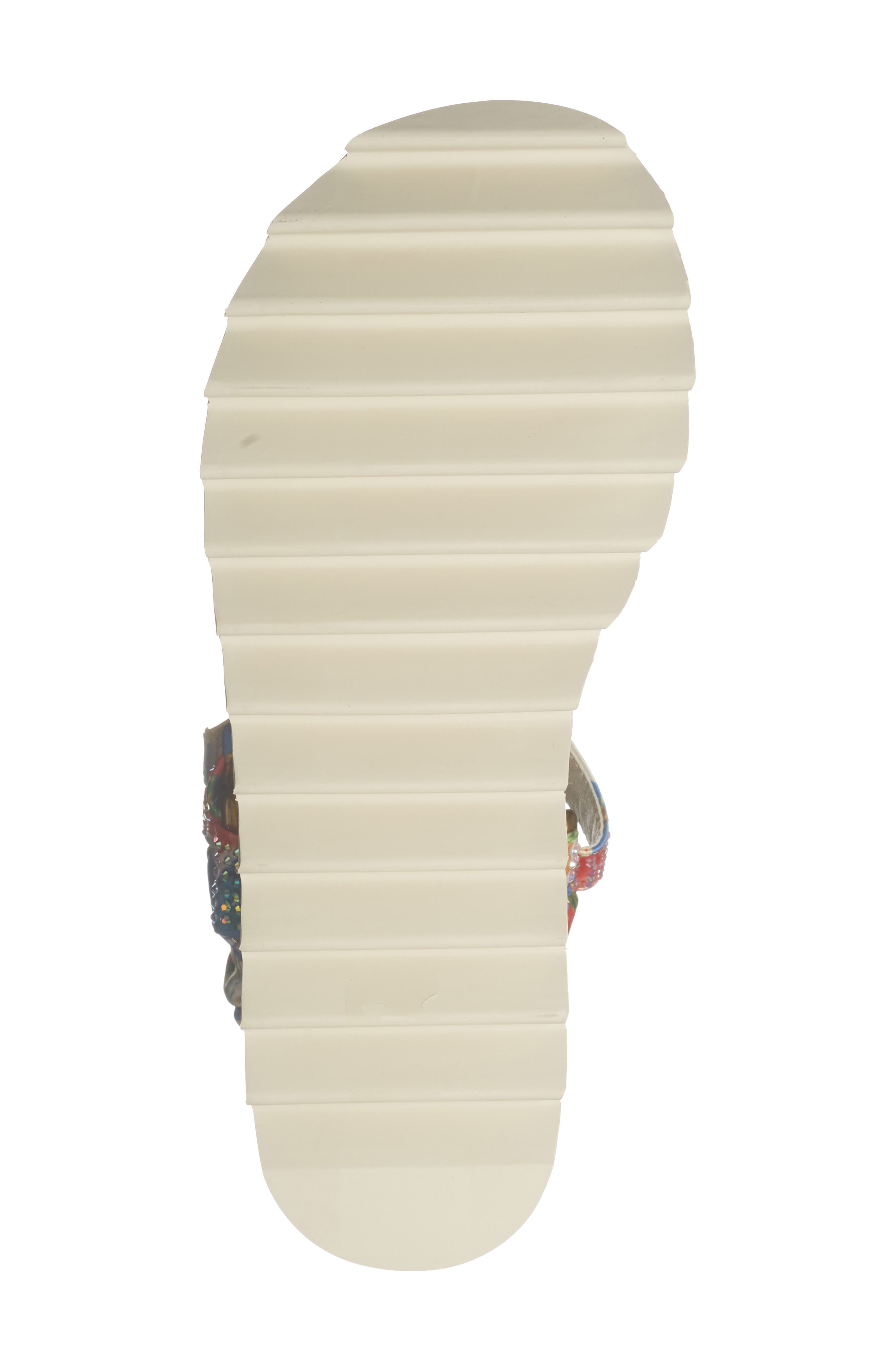 Kurt Geiger London Orion Double Strap Sandal, Alternate, color, White/ Oth