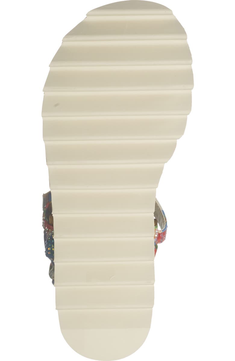 Kurt Geiger London Orion Double Strap Sandal, Alternate, color, White/ Oth