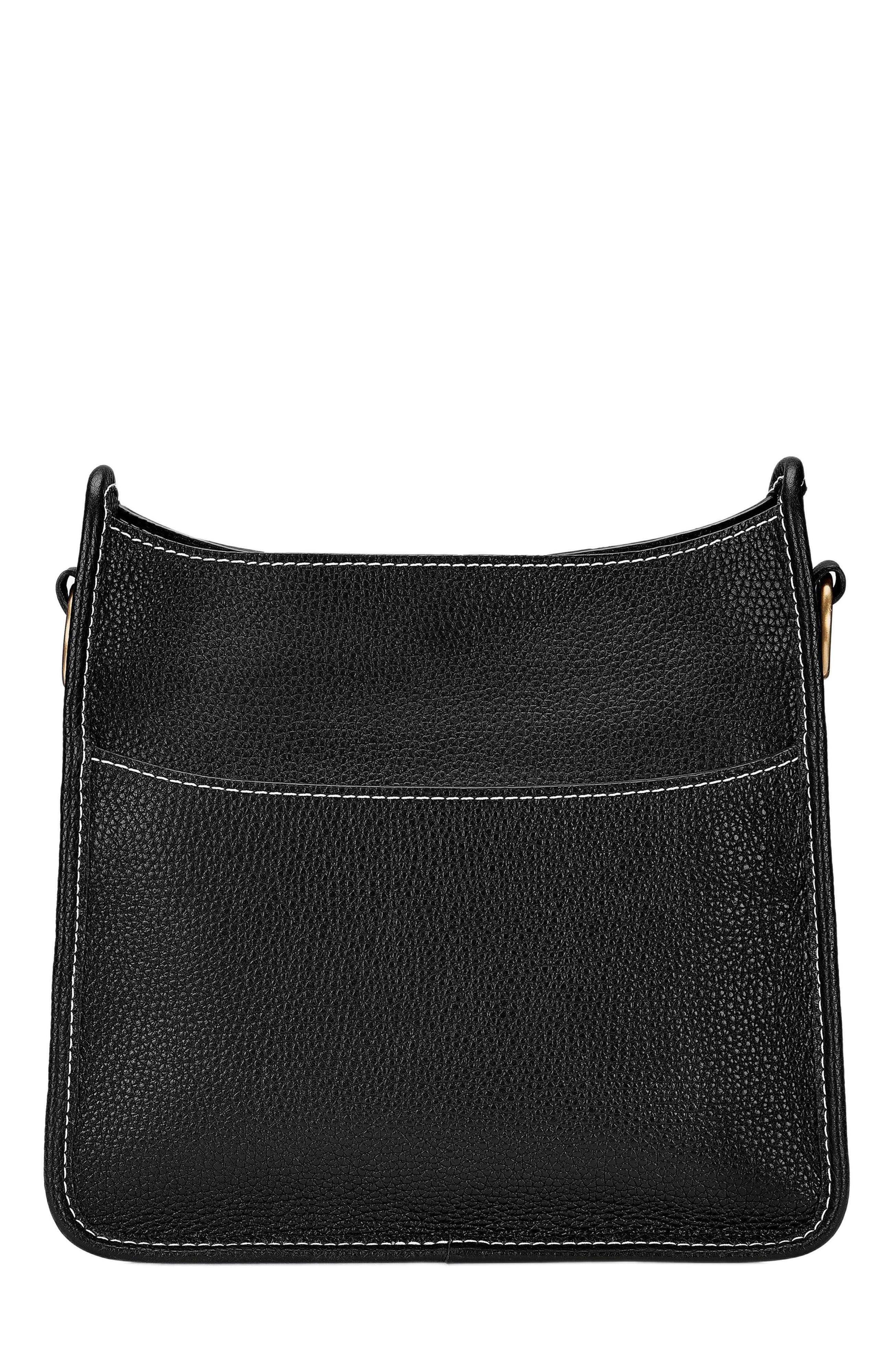 GiGi New York ELLE CROSSBODY, Alternate, color, Black