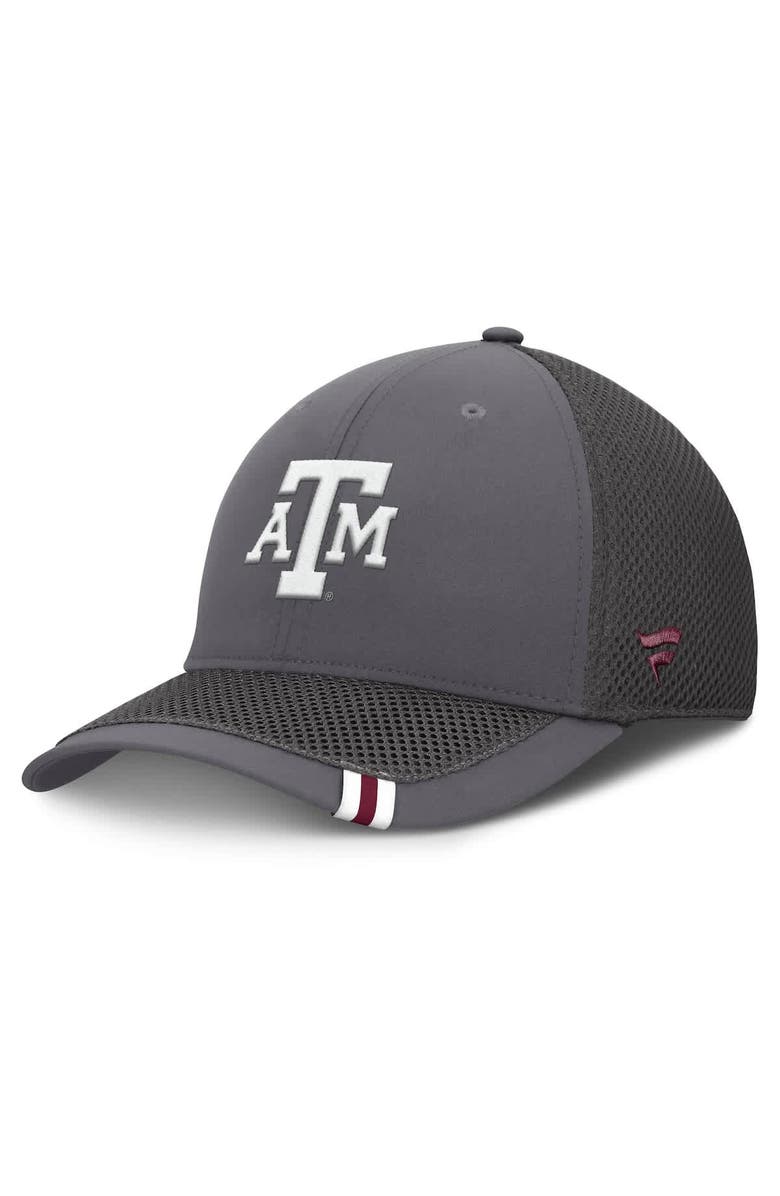 FANATICS Men's Fanatics Gray Texas A&M Aggies Clincher Flex Hat, Alternate, color, 
