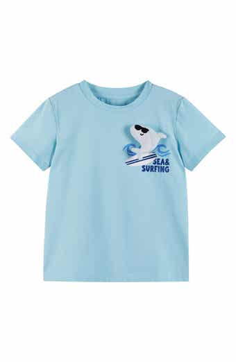 Andy & Evan Kids' Sea & Surfing Graphic T-Shirt