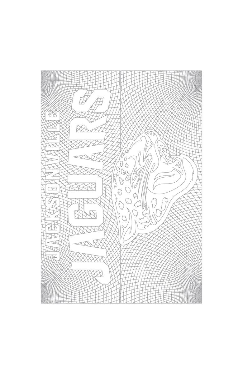 Sportszone In the Sports Zone NFL Adult Coloring Book, Jacksonville Jaguars, Alternate, color, Multicolored