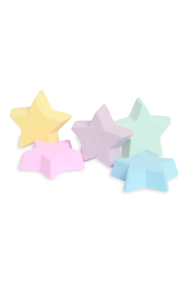 Kids' Carnival 5-Piece Star Bath Bomb Set, Alternate, color, MULTI