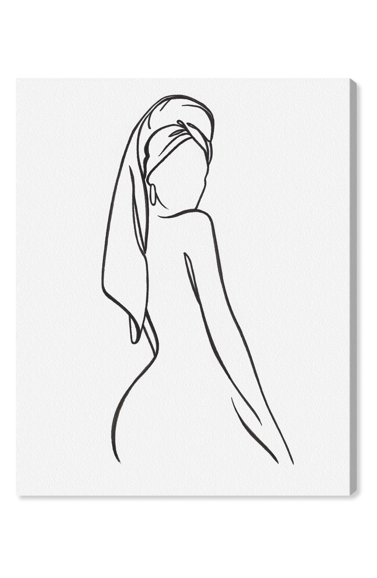 Wynwood Studio Figurative Woman V Canvas Wall Art