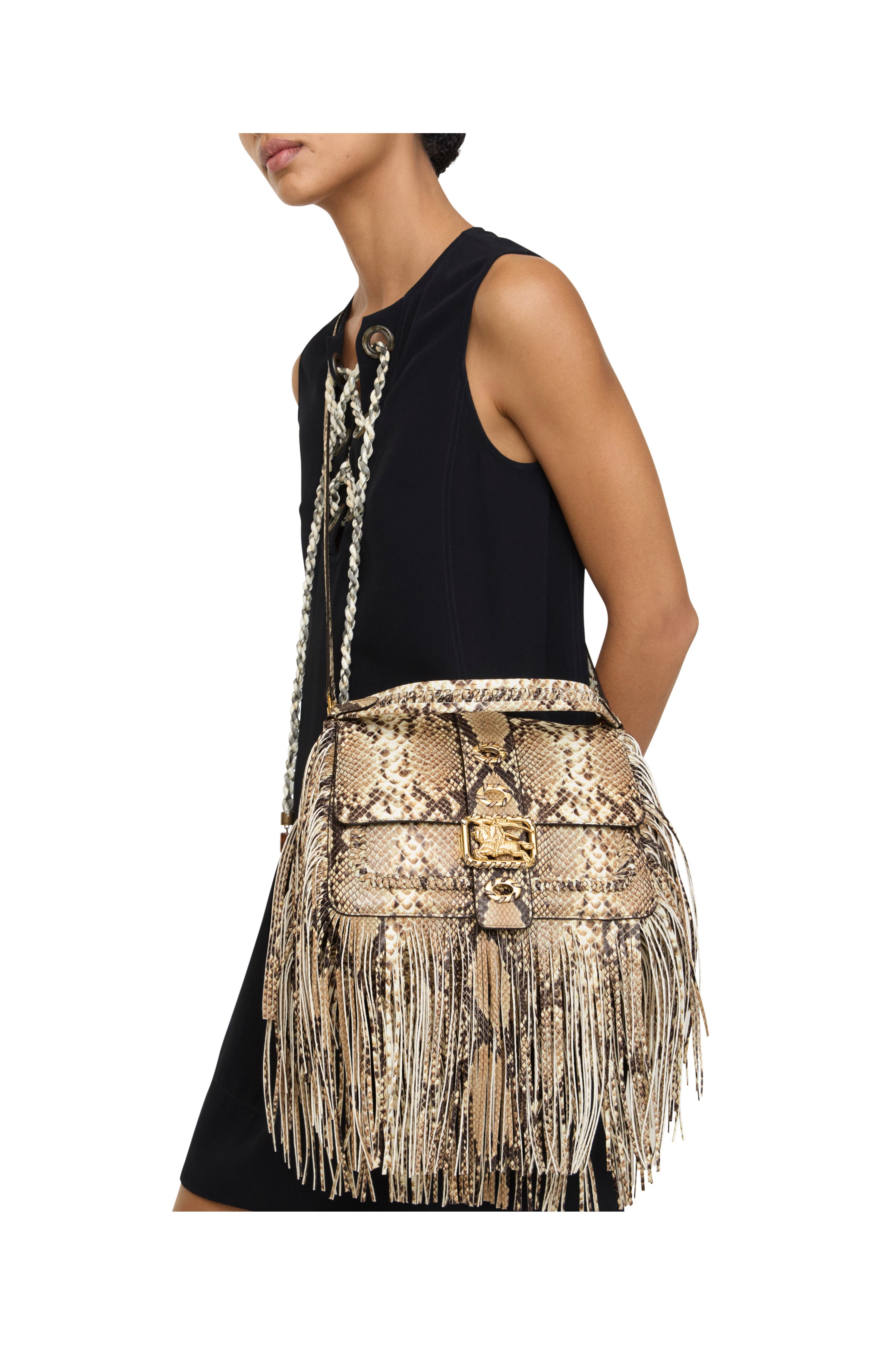 Burberry Small Rider Bag, Alternate, color, Natural Beige