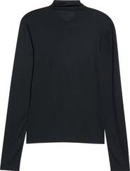 Vince Long Sleeve Mock Neck Top