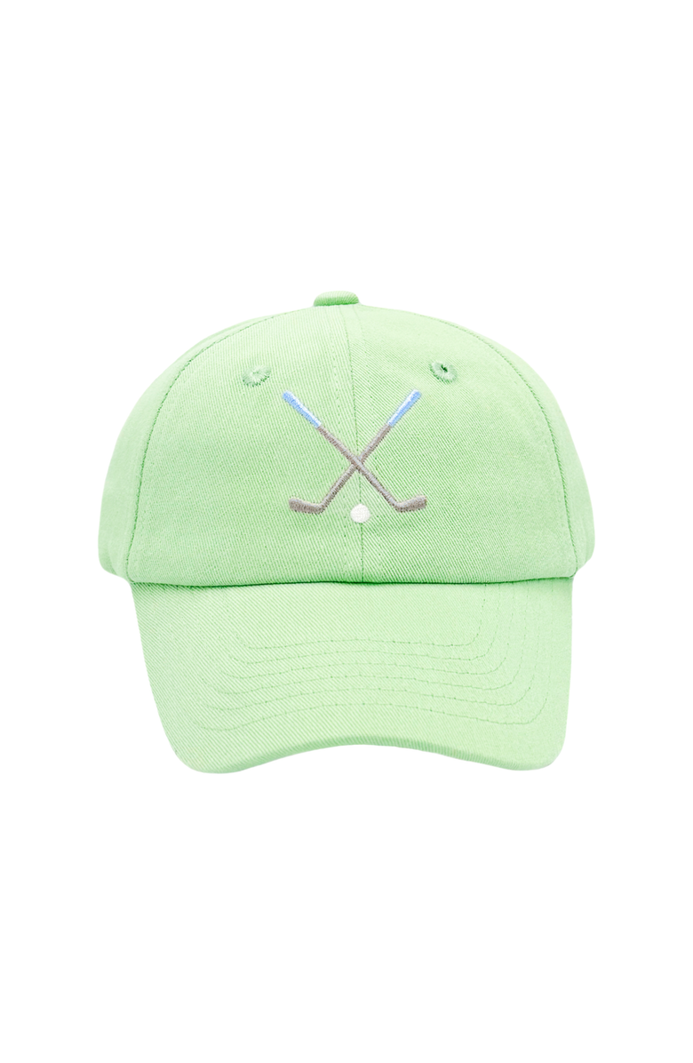 Bits & Bows Golf Clubs Baseball Hat, Main, color, Green