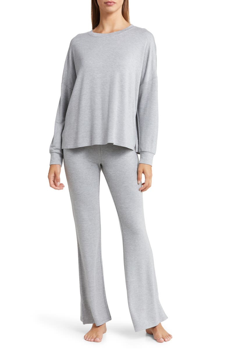 Honeydew Unplugged Sweatshirt Pajamas, Main, color, 