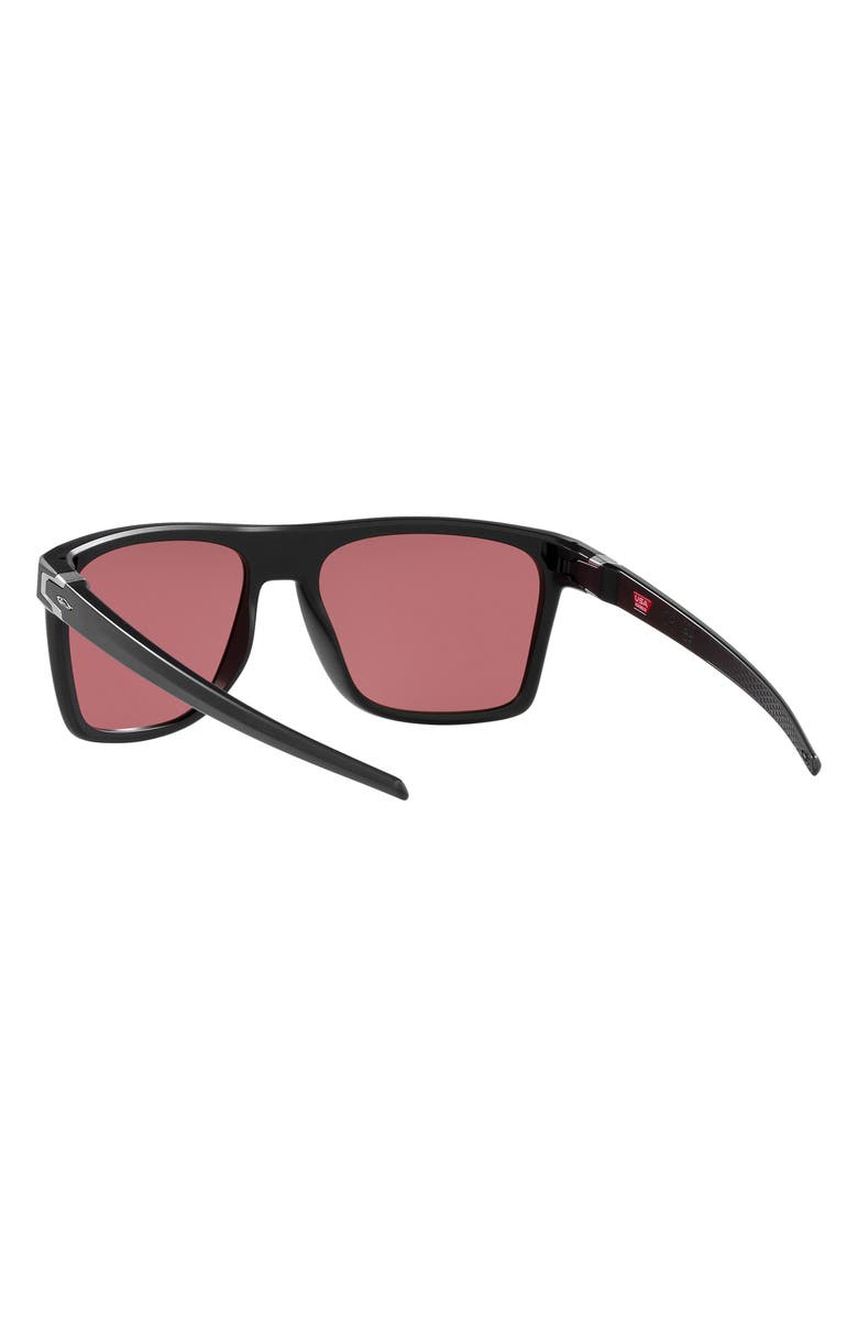 Oakley 57mm Polarized Rectangular Sunglasses, Alternate, color, 