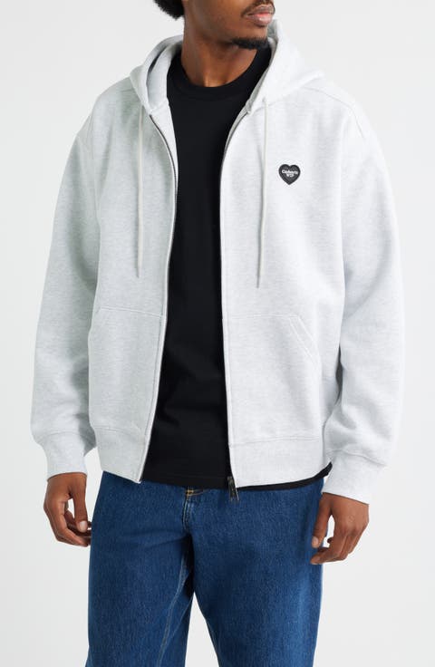 Heart II Hartt Zip-Up Graphic Hoodie