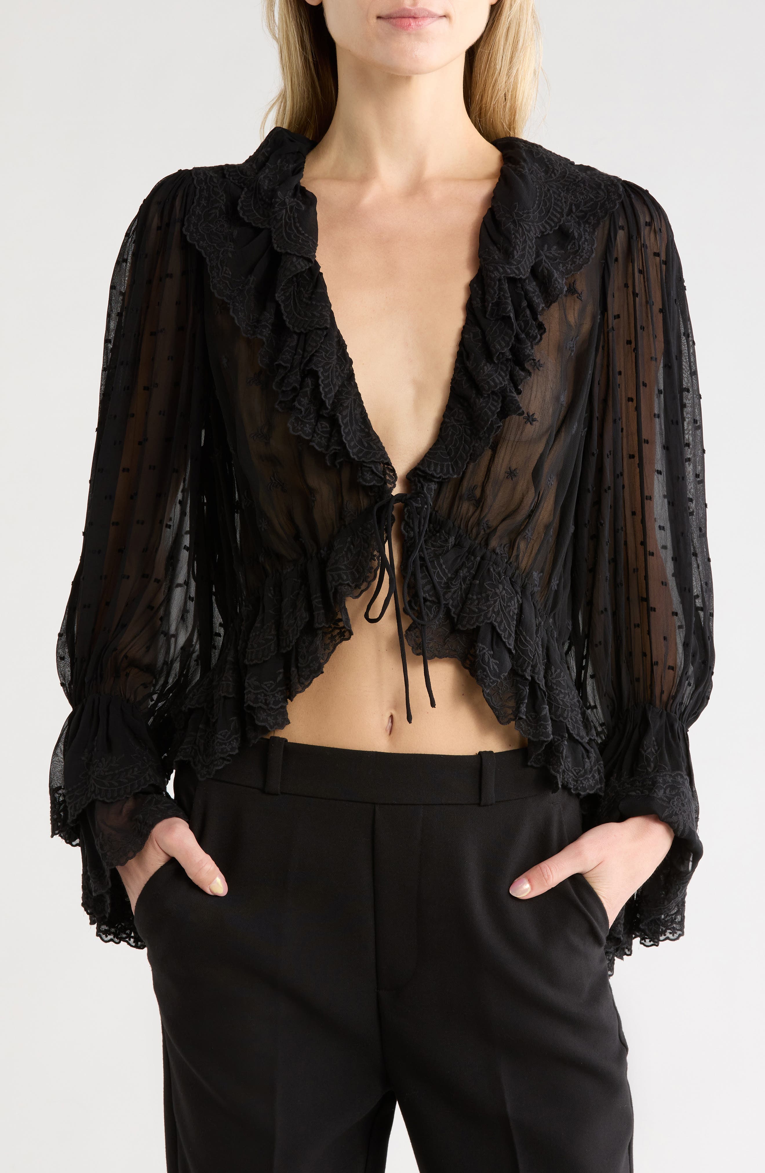 Tenney Embroidered Top