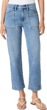 PAIGE Quincy Ankle Straight Leg Jeans