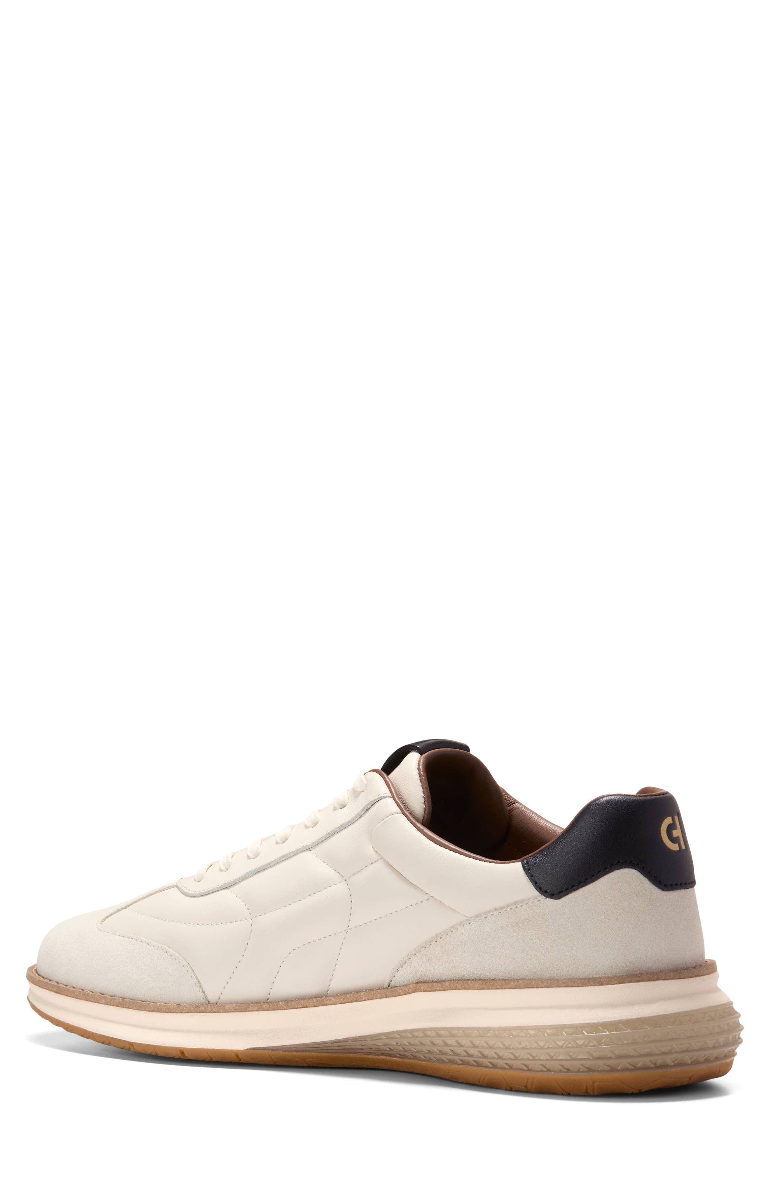 GrandPro Touchline Energy Sneaker, Alternate, color, IVORY / SILVER BIRCH SUEDE