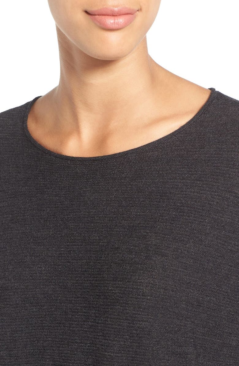 Eileen Fisher Ribbed Merino Wool Pullover, Alternate, color,