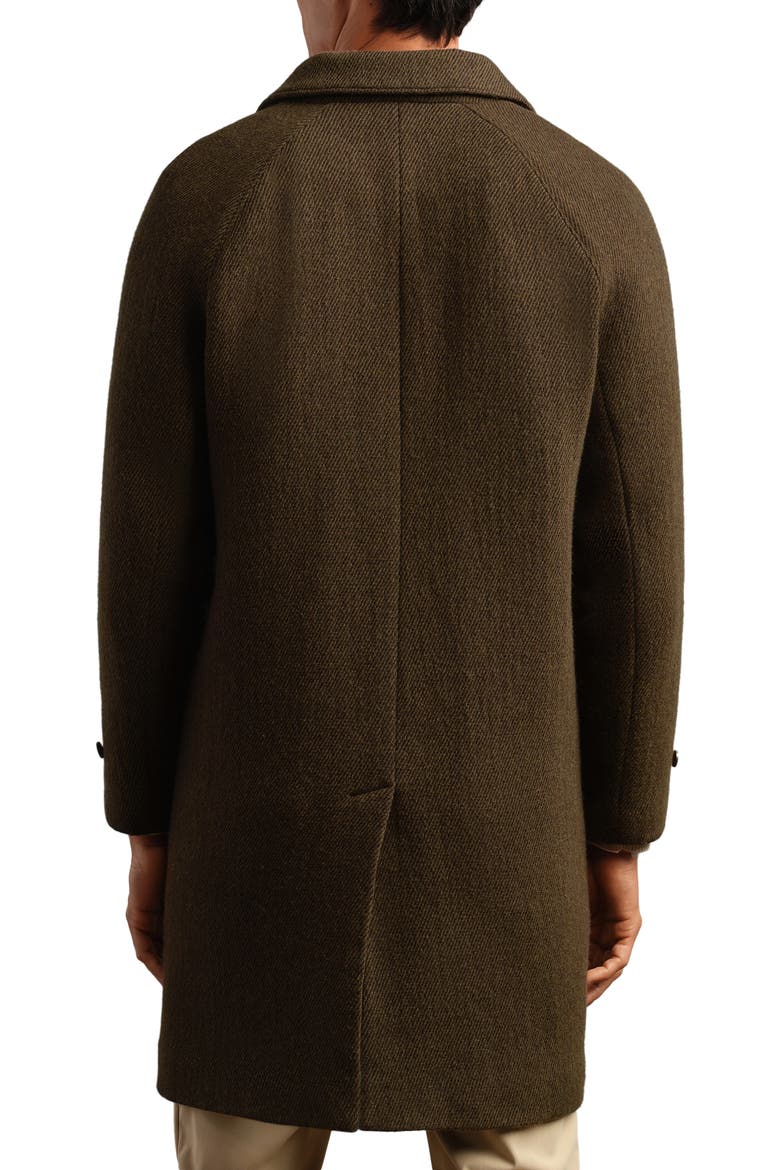 Commuter Wool Blend Car Coat, Alternate, color, DARK FUDGE HEATHER