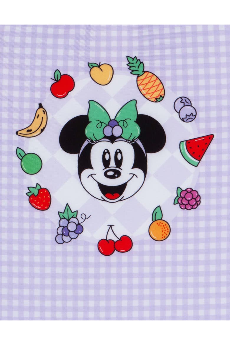Minnie Mouse One Piece Swimsuit and Bucket Hat Set, Alternate, color, Lavender Minnie Mouse