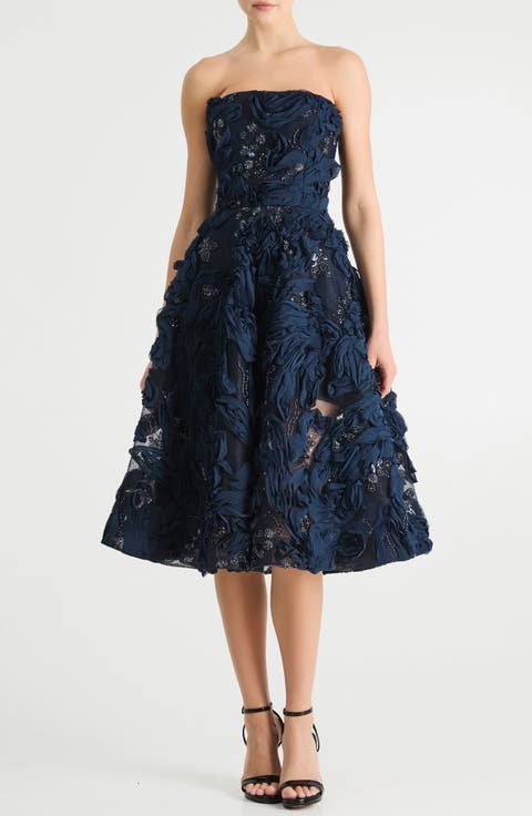 Florence Strapless Cocktail Dress