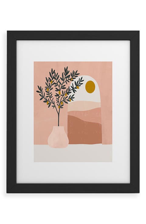 Lemon Tree Framed Art Print