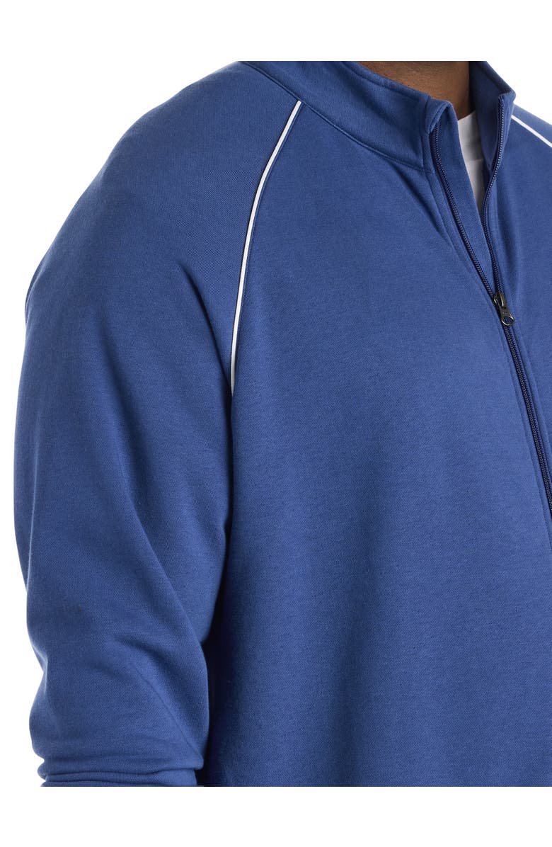 Society of One by DXL Big & Tall Track Jacket, Alternate, color, Blue