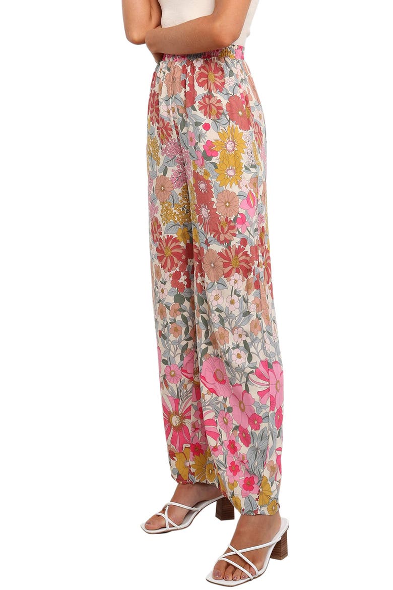 Hart High Waist Floral Wide Leg Pant, Alternate, color, FLORAL