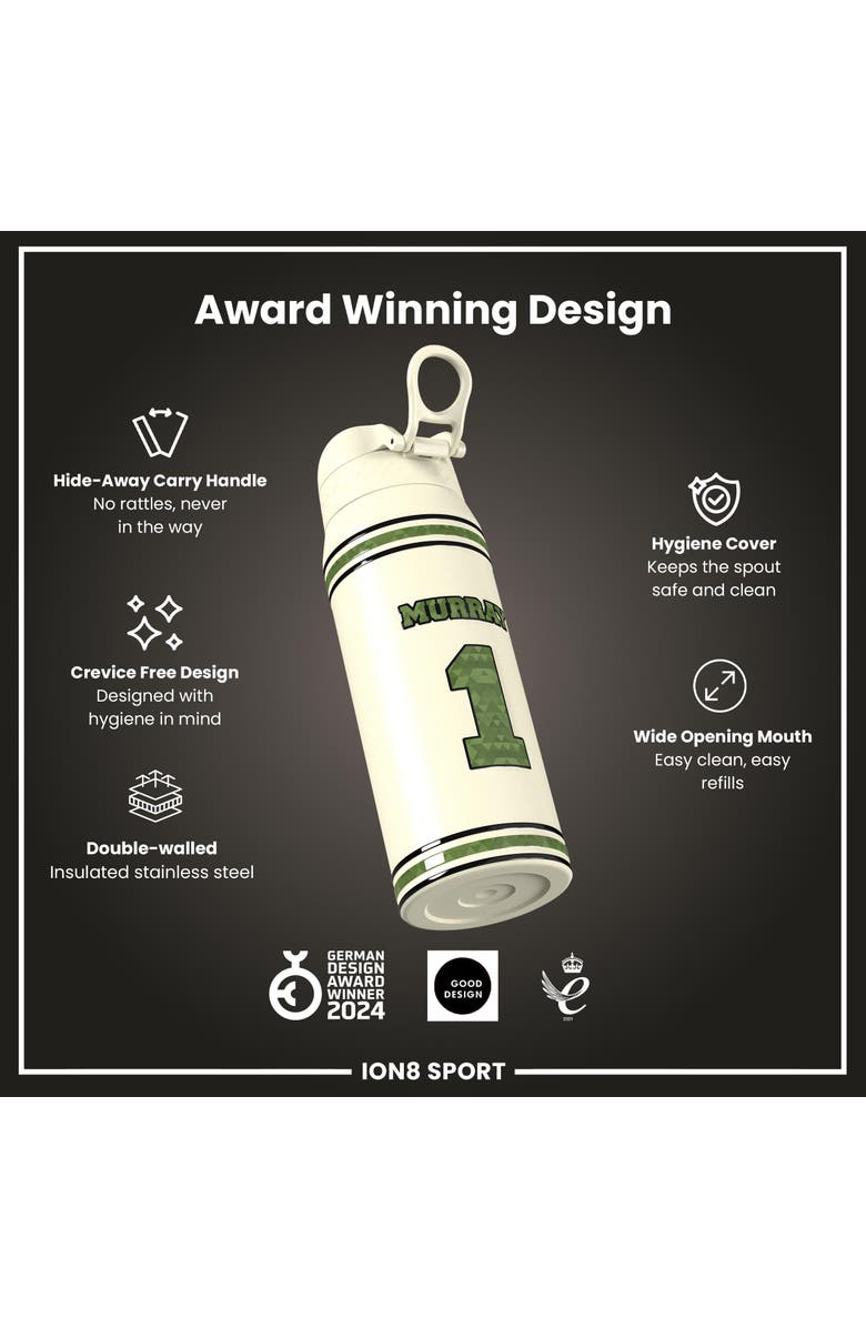 Ion8 NFL PA Thermal Steel Water Bottle - Icon Series, Alternate, color, 1