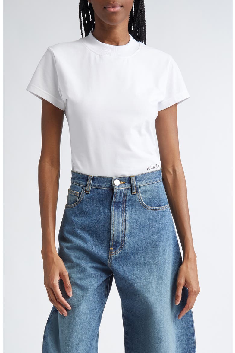 T-Shirt Body, Main, color, BLANC