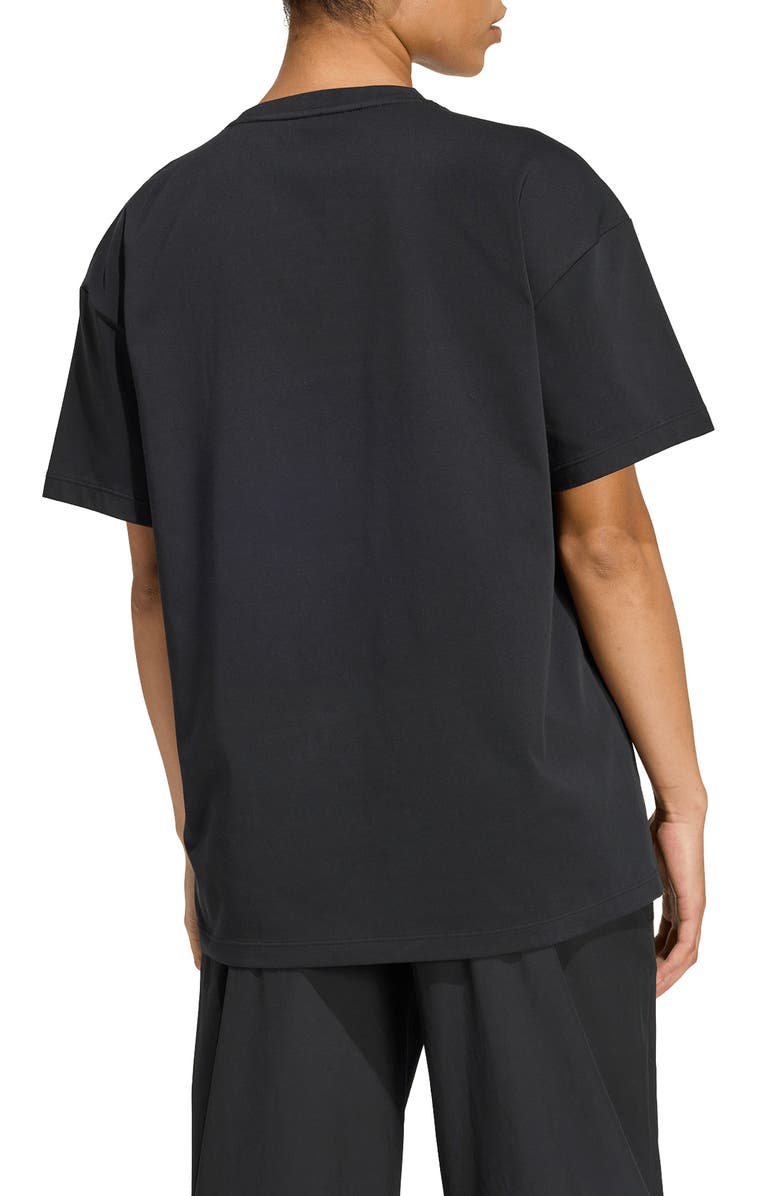 adidas Power Essentials Workout Oversize T-Shirt, Alternate, color, Black