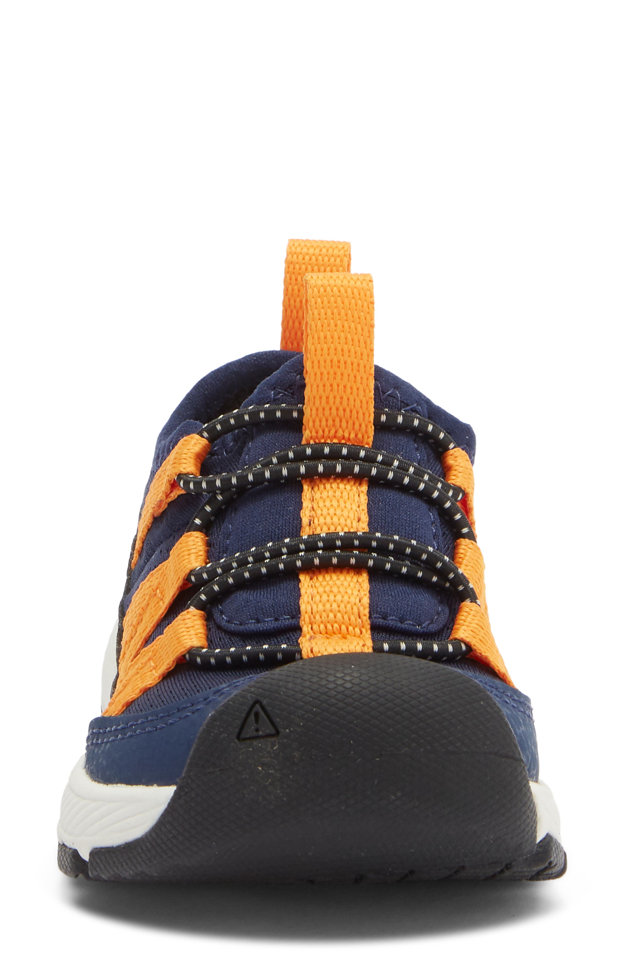 KEEN Kids' Motozoa Sneaker, Alternate, color, Naval Academy/ Bright Marigold