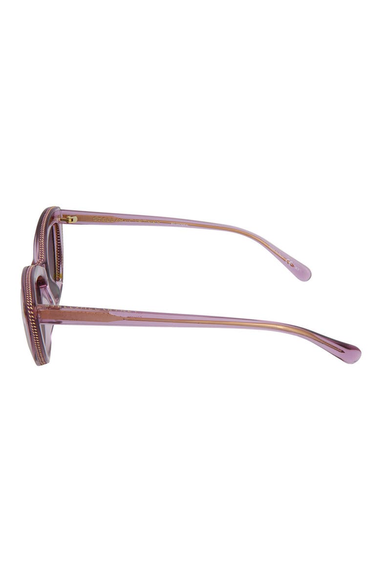 54mm Cat Eye Sunglasses, Alternate, color, VIOLET PINK/ MPK