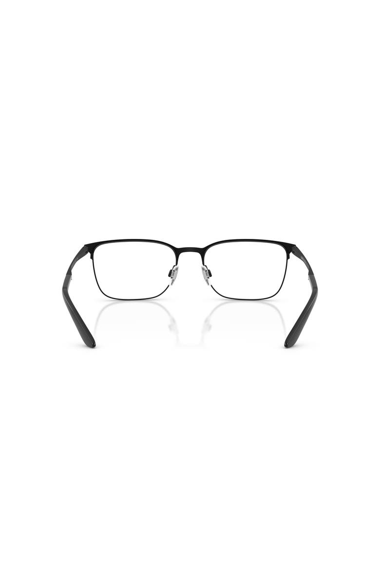 Giorgio Armani 53mm Square optical glasses, Alternate, color, Black