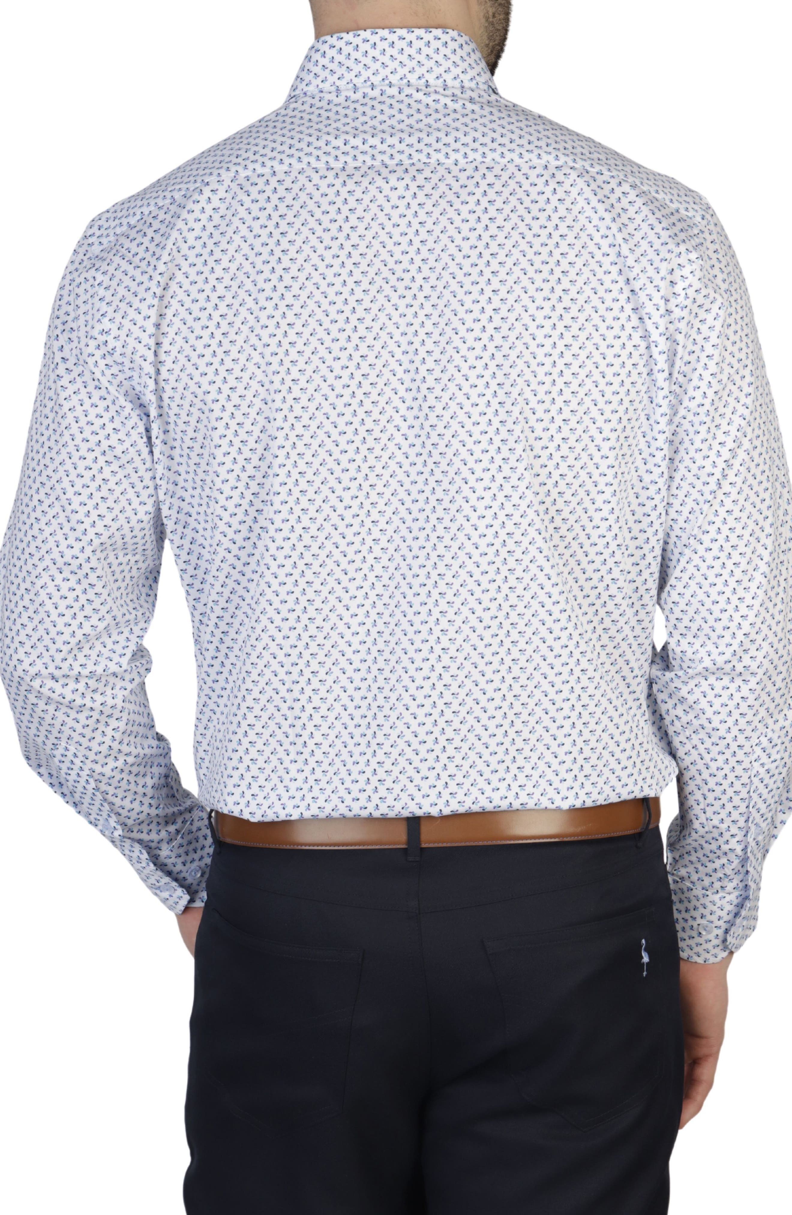 Geo Poplin Stretch Shirt - image 2