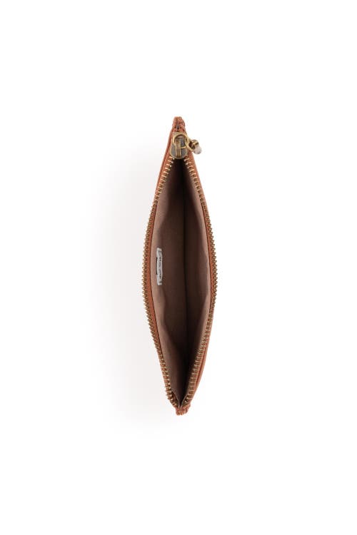 The Sak Neva Large Card Wallet In Brown