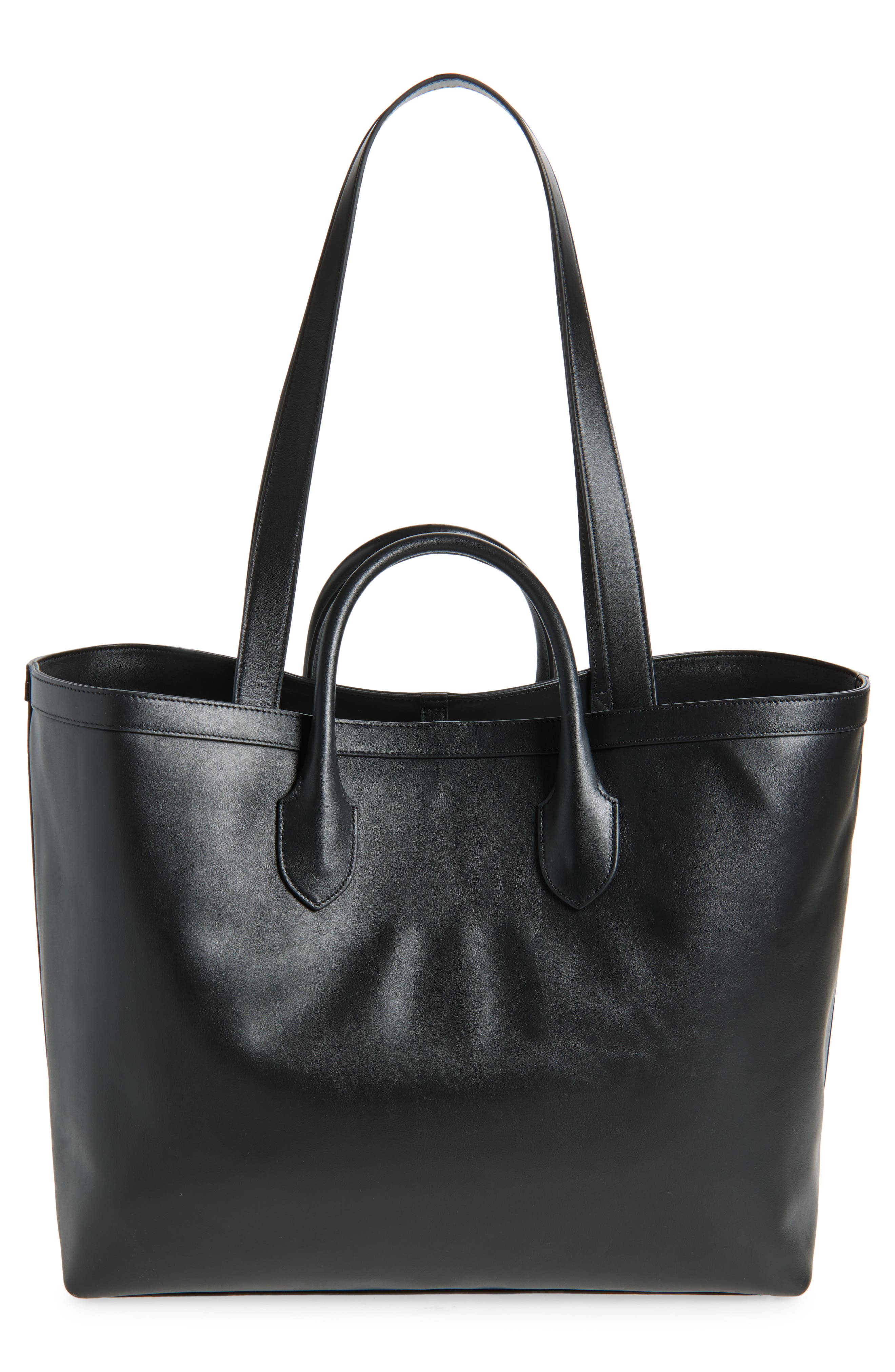 AMIRI Hollywood Leather Tote, Alternate, color, 