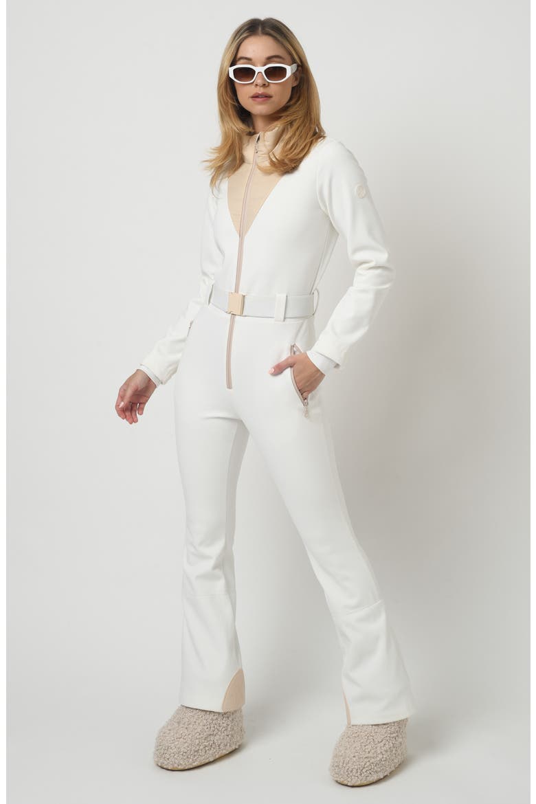 Lottie Ski Suit, Alternate, color, Ivory