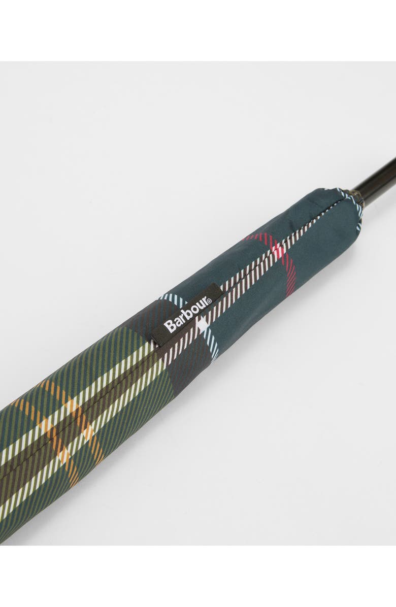 Barbour Multi Tartan Umbrella, Alternate, color, Mixed Tartan