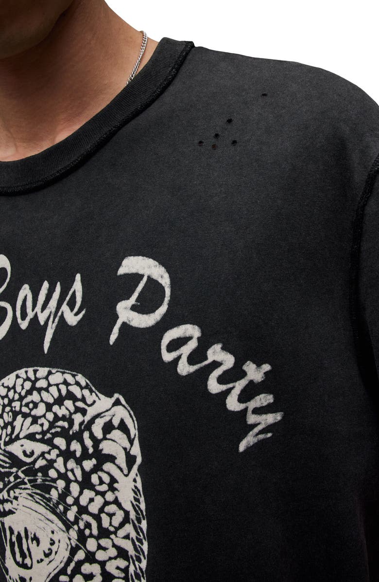 AllSaints Wild Boys Cotton Graphic T-Shirt, Alternate, color, 