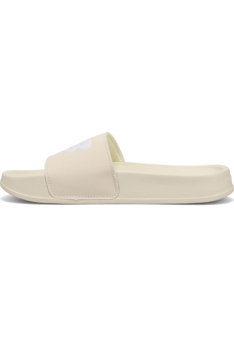 New Balance 200 Faux Fur Slide Sandal, Alternate, color, Calcium/ White