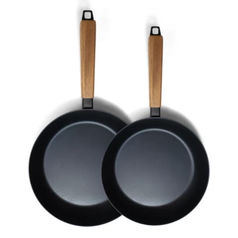 Forest Carbon Steel Frying Pan Set (8" & 11")