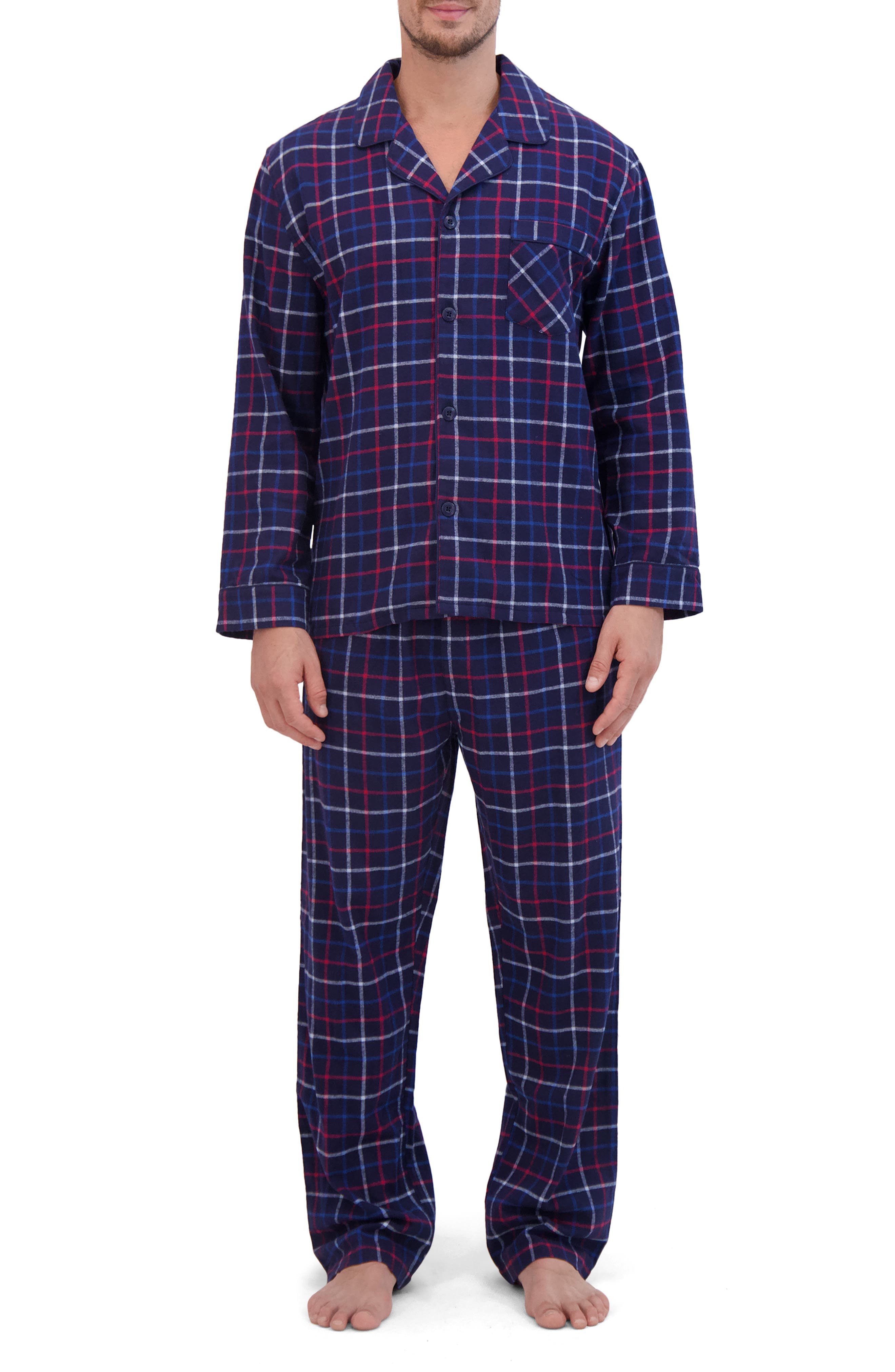 2-Piece Flannel Pajama Set