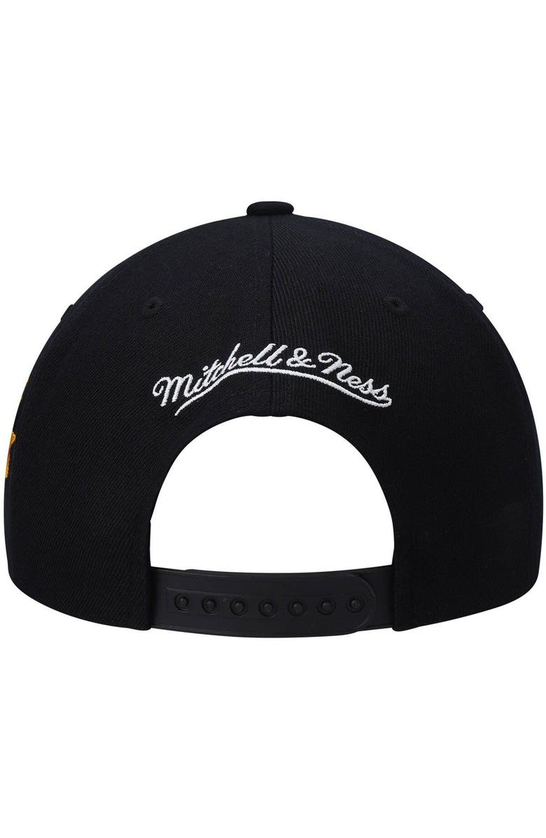 Mitchell & Ness Men's Mitchell & Ness Black Phoenix Suns Hardwood Classics Script 2.0 Snapback Hat, Alternate, color, Black