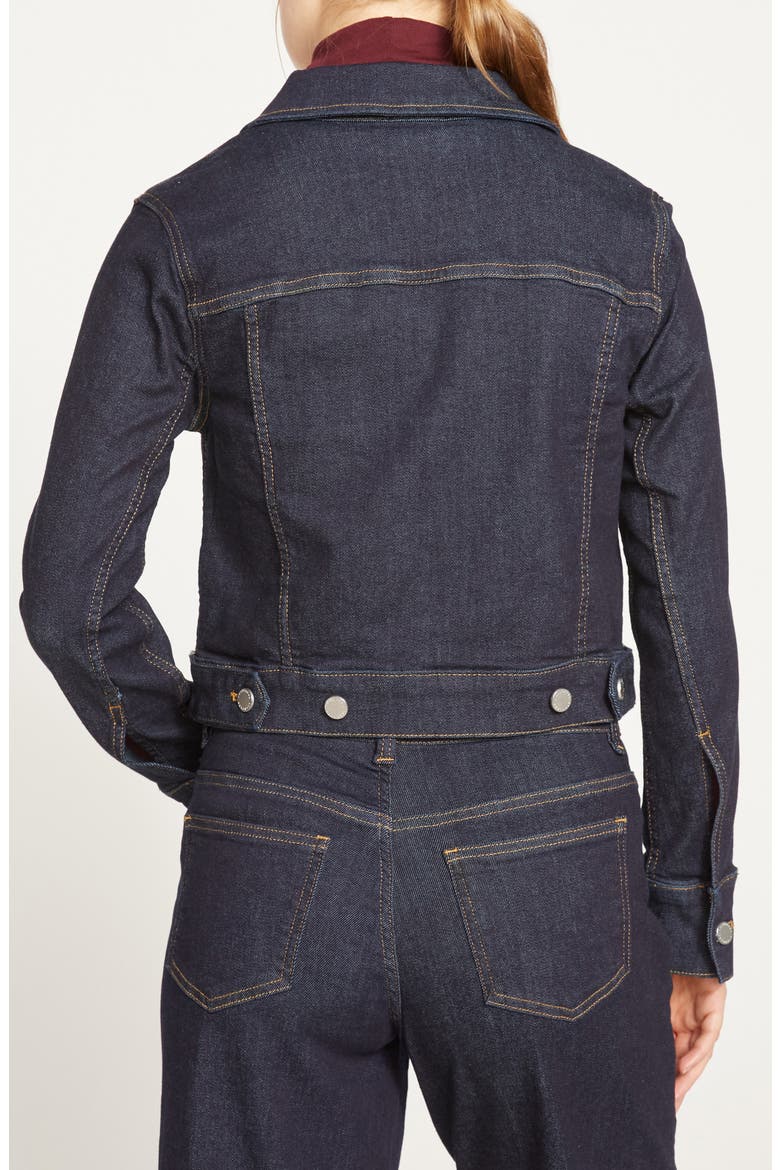 Kelsey Denim Jacket, Alternate, color, VINTAGE INDIGO SELVEDGE