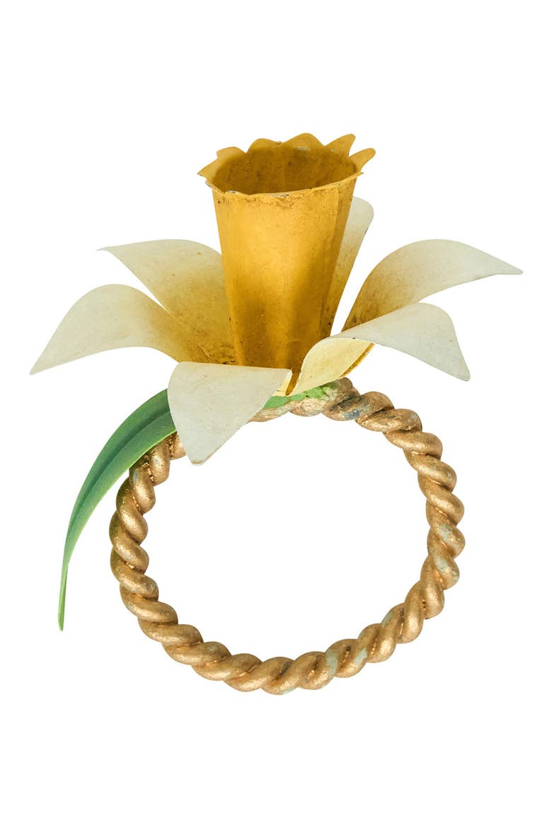 Meadow Set of 4 Napkin Rings, Alternate, color, MULTI