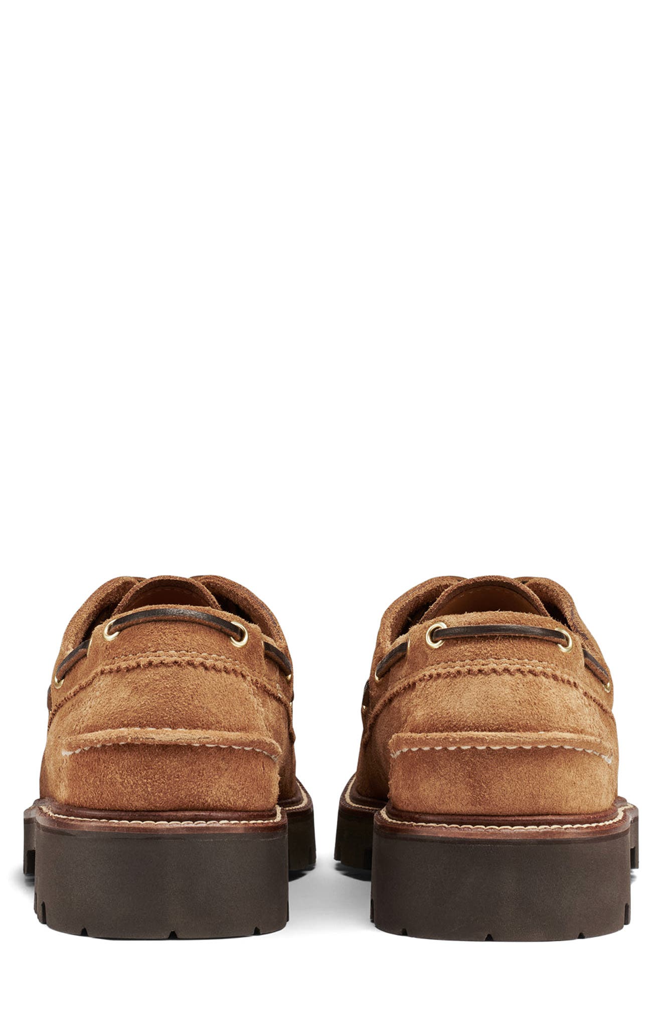 G.H.BASS Ranger Camp Kiltie Moc Toe Lug Loafer, Alternate, color, Tan