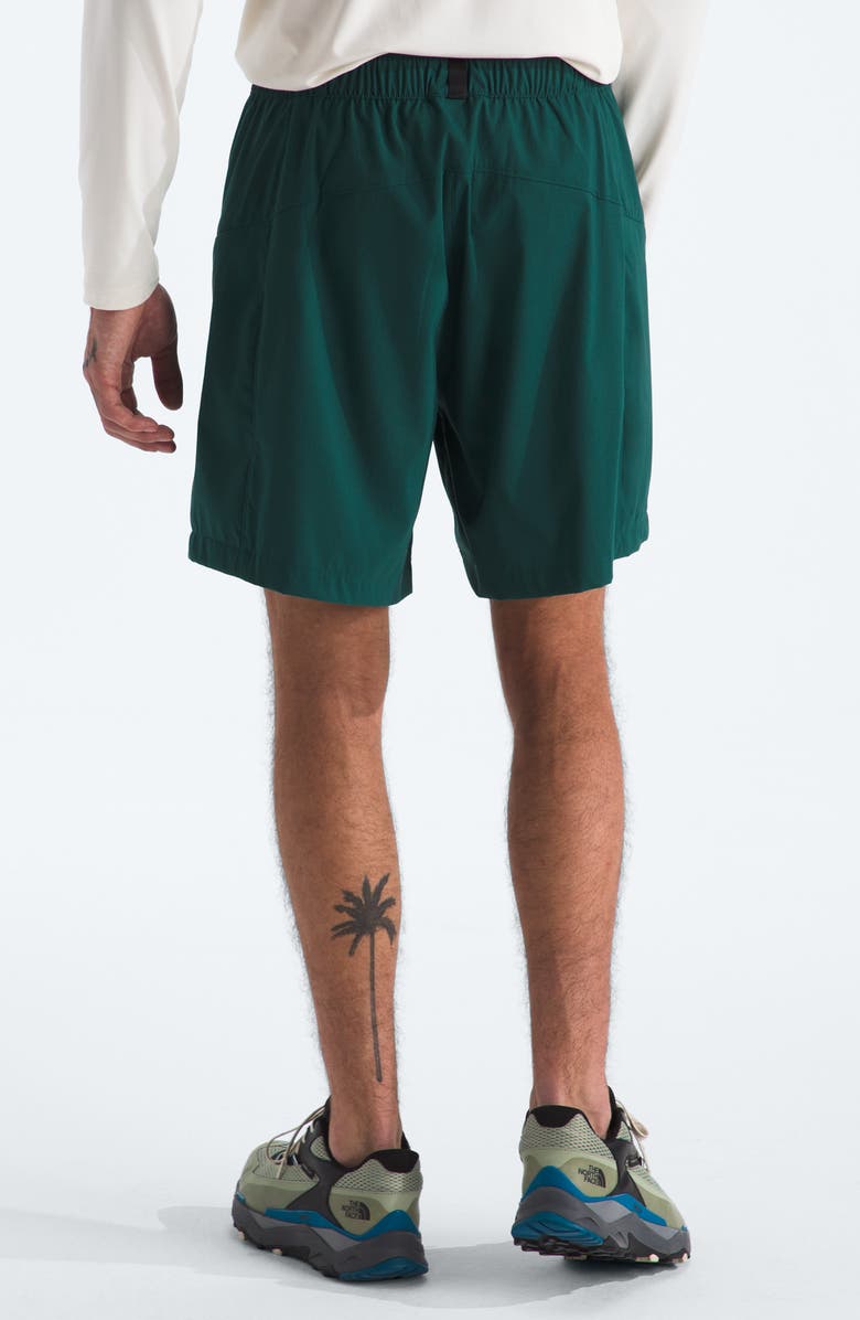 The North Face Class V Pathfinder Belted Shorts, Alternate, color, Deep Nori
