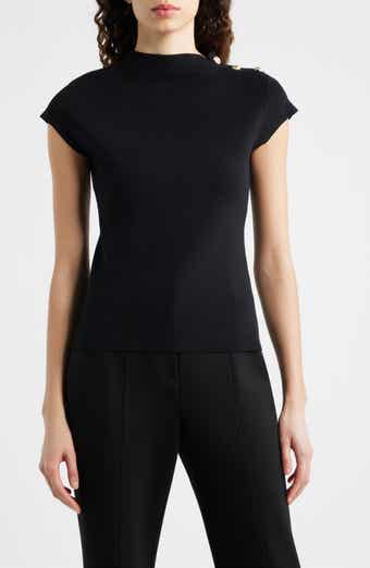 The Katy Button Detail Sweater