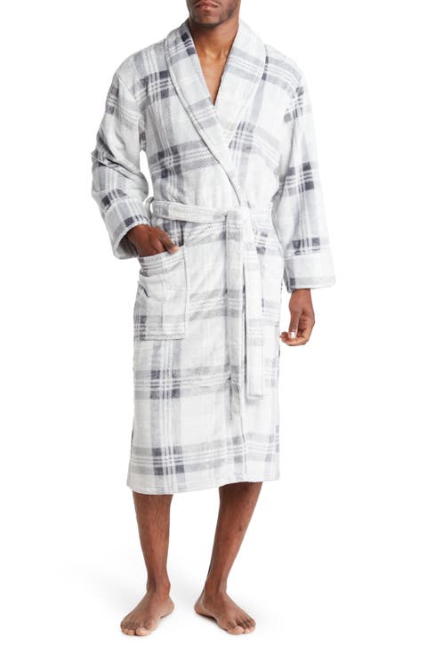 Multi Plaid Robe