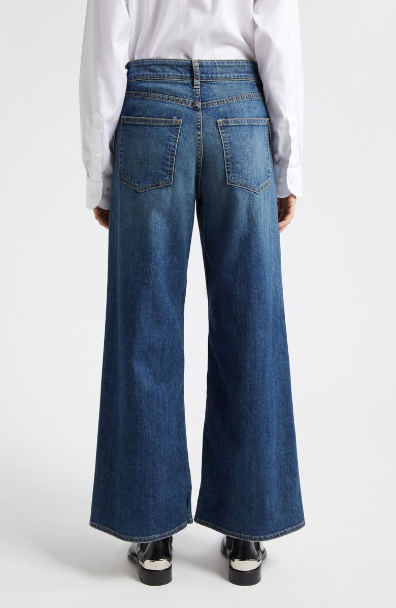 Nili Lotan Marlene High Waist Bootcut Jeans, Alternate, color, Classic Wash