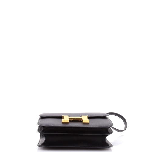 Pre-owned Hermes Hermes Constance Nm Bag Epsom 18 In Black